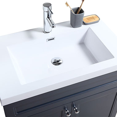 Resin wash basin