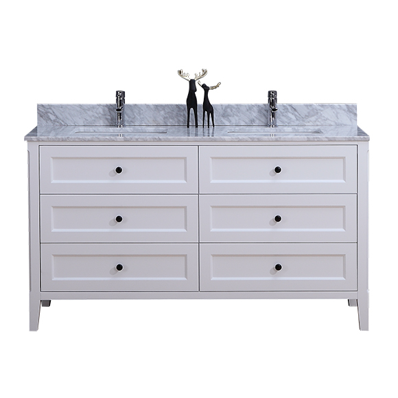 60inch floor standing bath cabinet