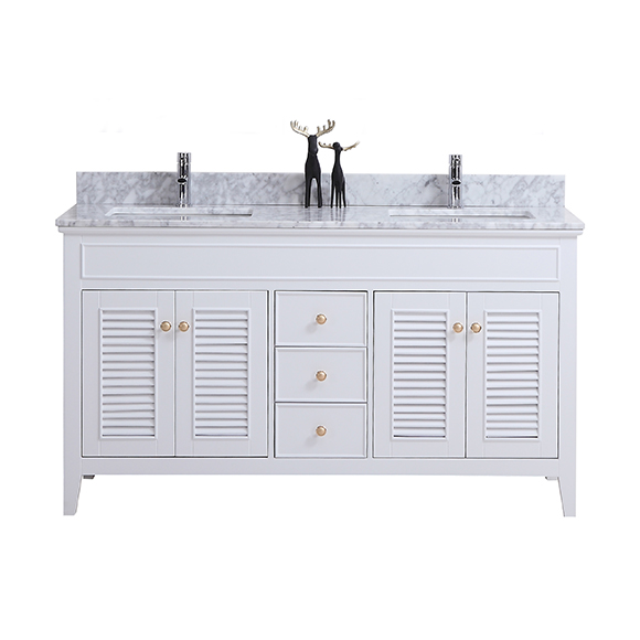 60inch shuttered bathroom cabinet