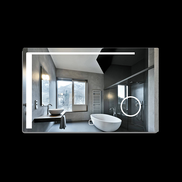 Pattaya collection rectangle LED ligth mirror
