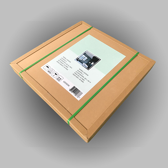 led bathroom mirror packing