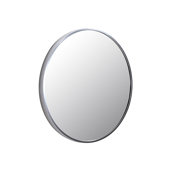 wall mounted sliver makeup mirror