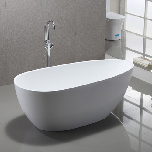 Luxdream Contemporary Drop Shape Freestanding Bathtub