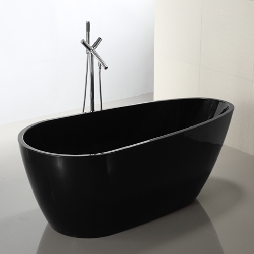 Luxdream Modern Black Free Standing Bathtub