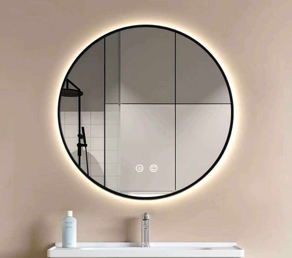 lighting bathroom mirror