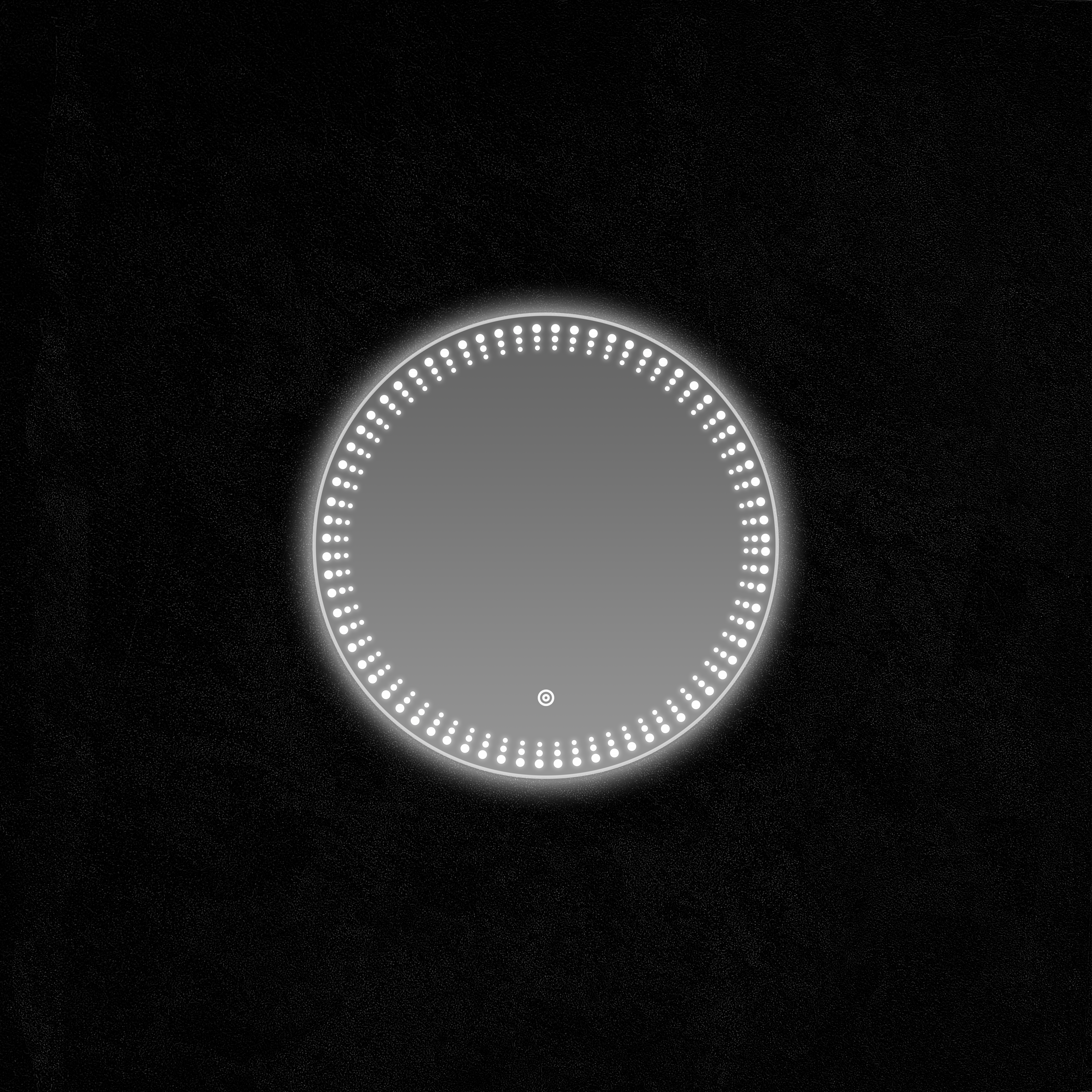 Sunflower shape LED bathroom mirror LUX 5310