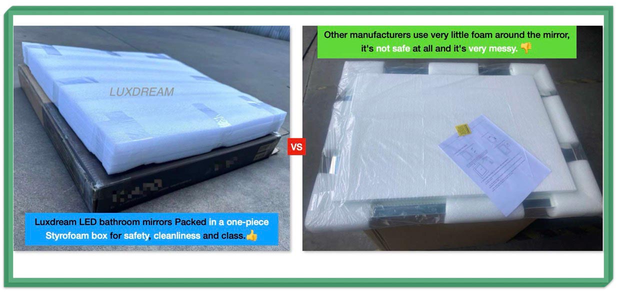 2 different packing method compare 1